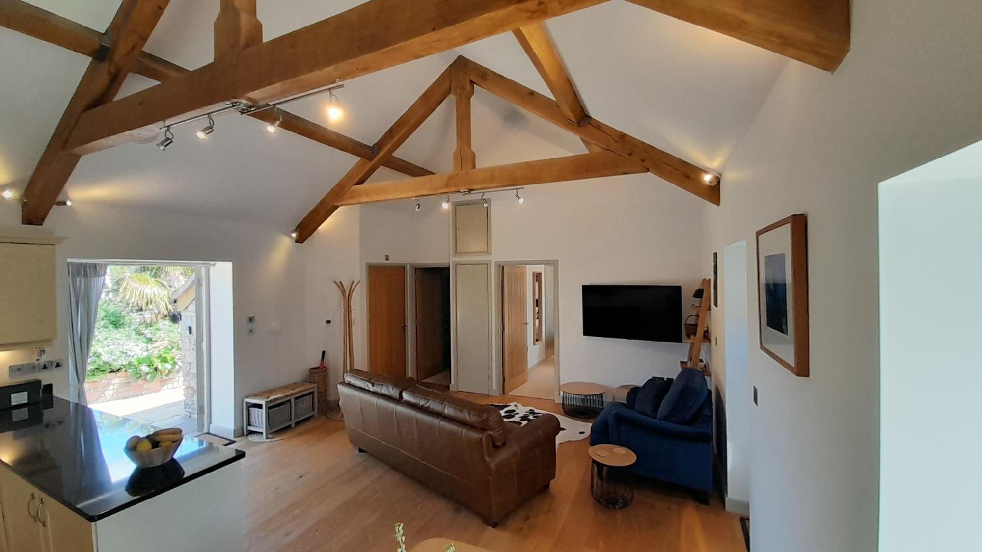 Luxury Barn Conversion Уелс Екстериор снимка